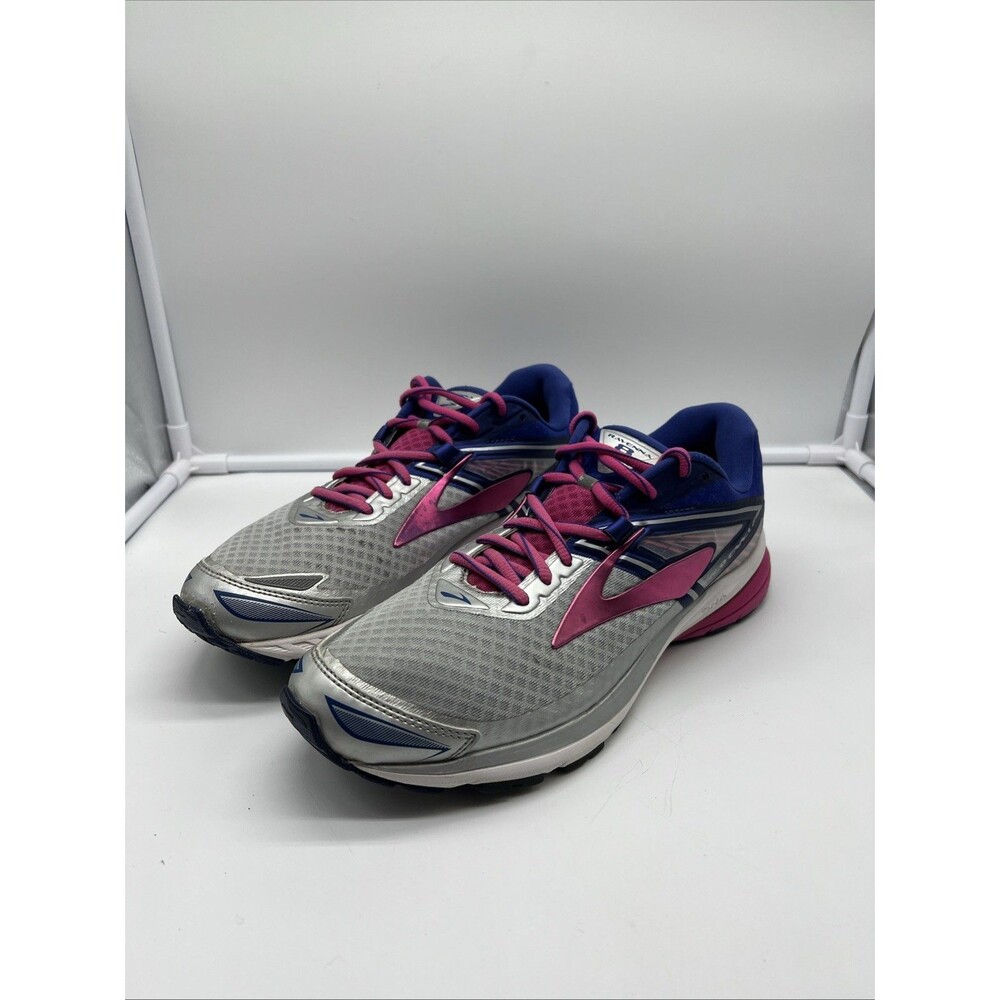 Brooks Ravenna 8 Women’s 9.5 B Pink/Purple/ Silver